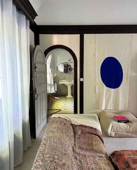 La chambre Bibliothèque à la Villa Magnan