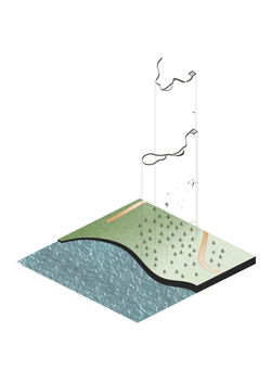 exploded isometric view