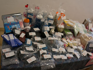 Auflösung der Tombola