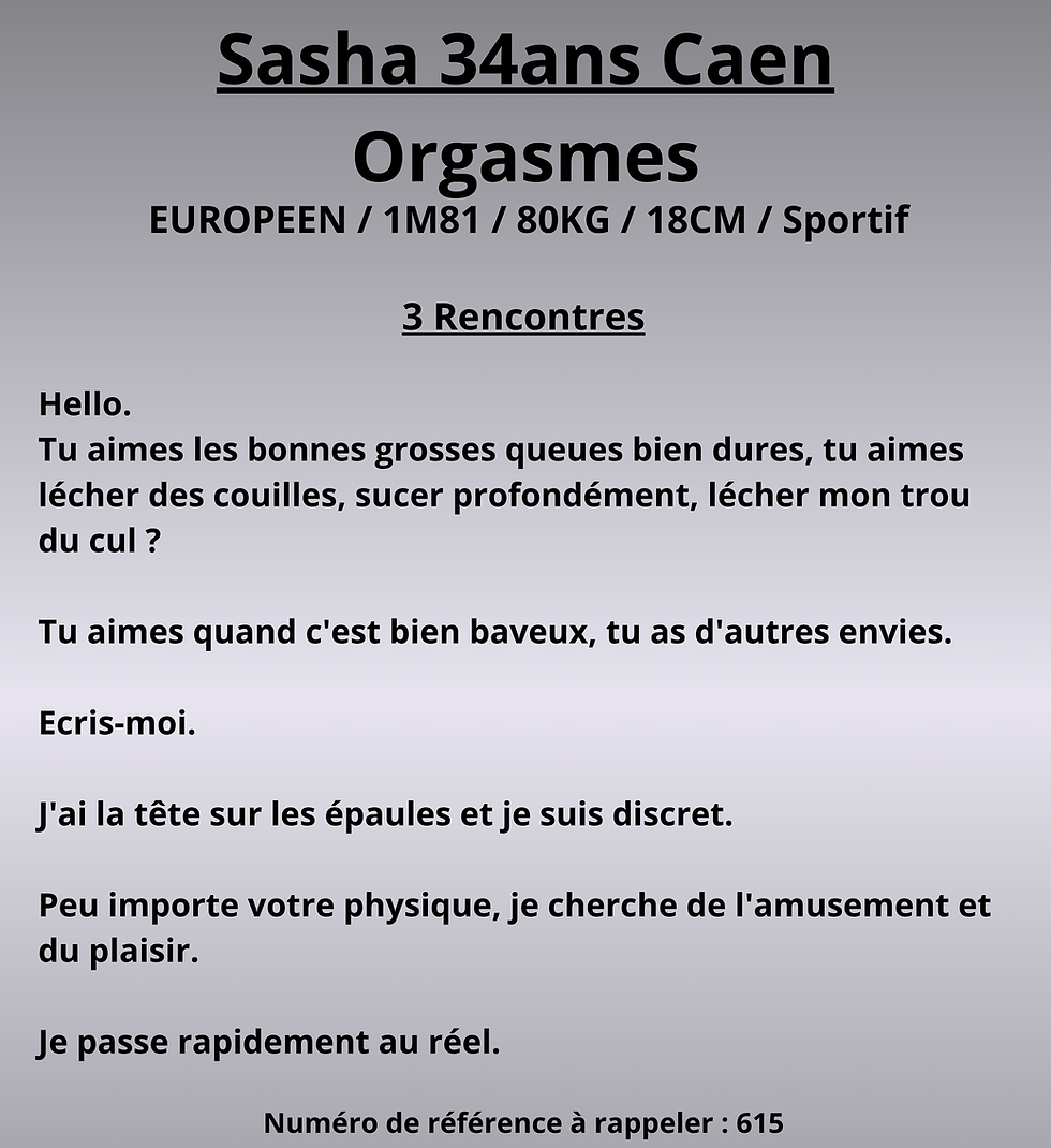 Plans Cul Caen