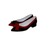 Thumbnail: Harlequin Bow Heels - Red