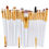 Thumbnail: Pro 20Pcs/Pack Makeup Brushes Set EyeShadow Foundation Power Eyebrow