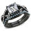 Thumbnail: Black(Ion Plating) Stainless Steel Ring