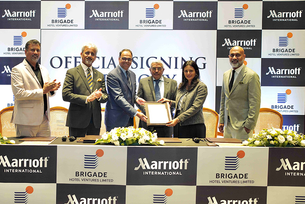 Marriott International Signs Multi-Deal Agreement to Open Six Hotels in India with Brigade Hotel Ventures Limited