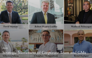 Centara Hotels & Resorts announces strategic leadership changes