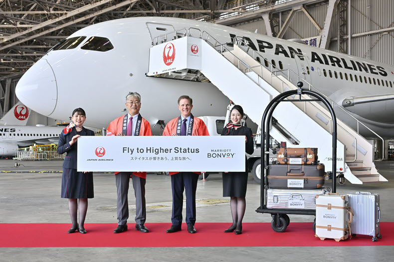 The partnership will allow members of Marriott Bonvoy and Japan Airlines' mileage program to earn and redeem points across both programs, creating seamless value for travelers who stay with Marriott and fly with Japan Airlines.