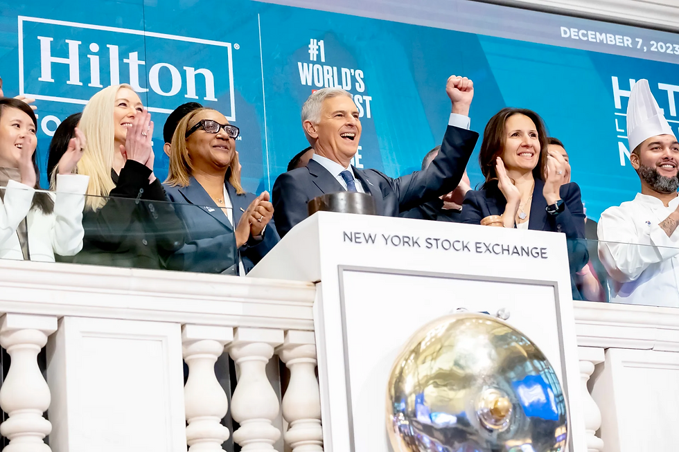 Hilton Marks a Decade of Growth Since Initial Public Offering