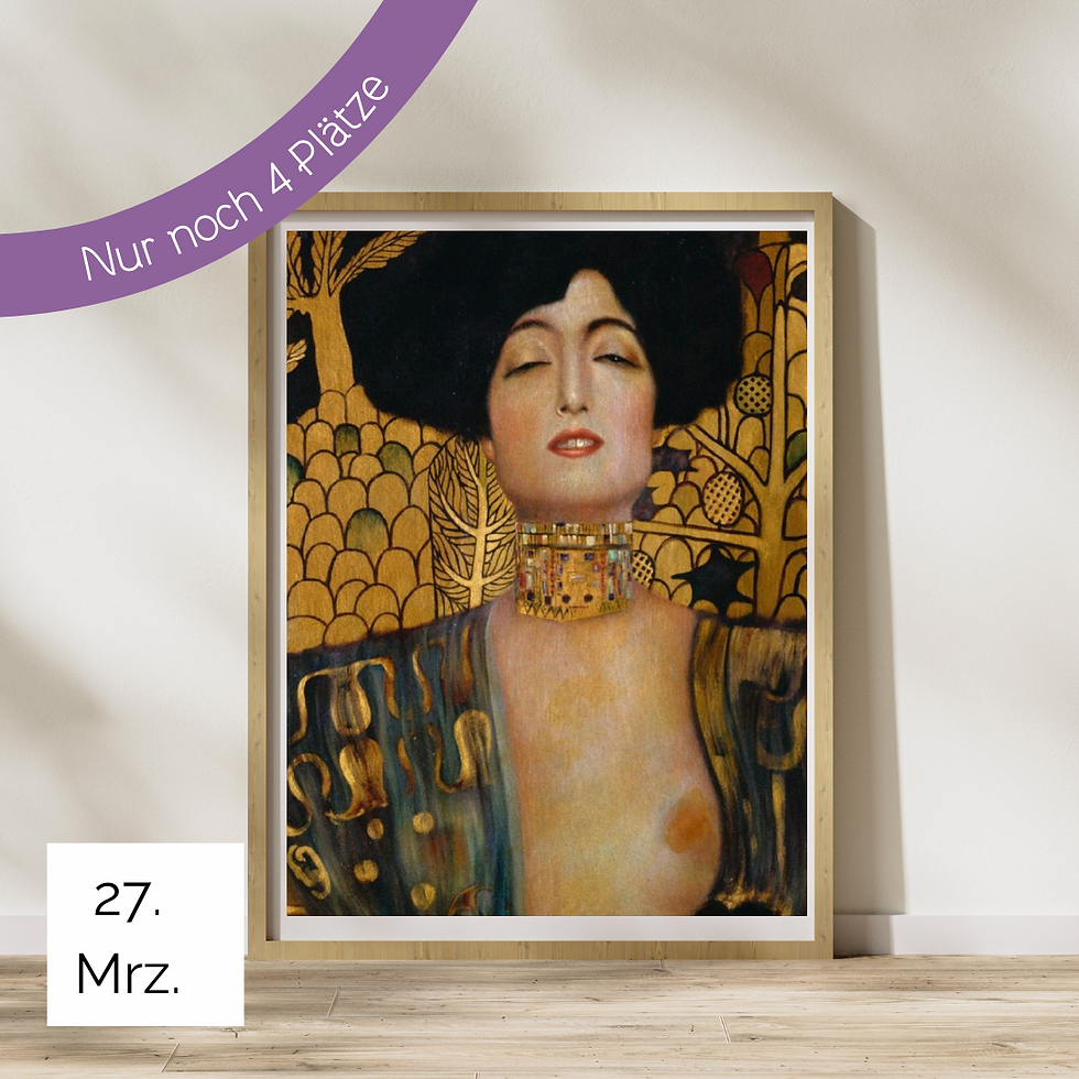 Klimt mit Blattgold