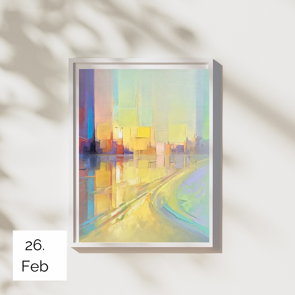 Pastell Stadt
