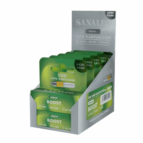 CBD Kartusche Boost CBD, CBN, CBG | Canapro