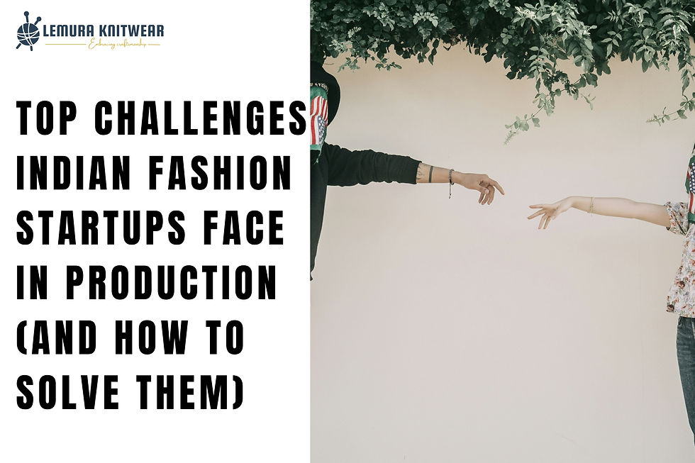 Challenges Indian Fashion Startups