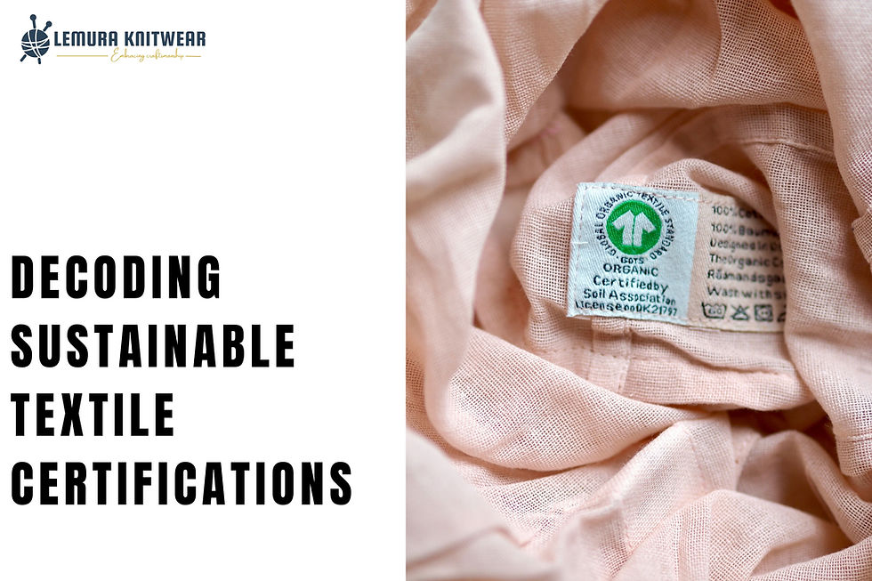 Sustainable Textile Certifications