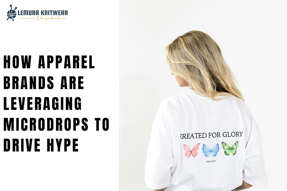 Apparel Microdrops