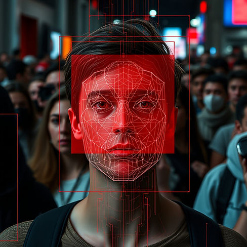 crowd moving tracked by ai on face detection.jpg