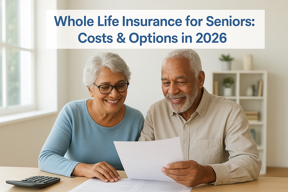 Whole Life Insurance for Seniors: Costs & Options in 2026