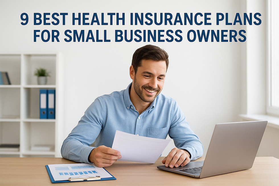 9 Best Health Insurance Plans for Small Business Owners
