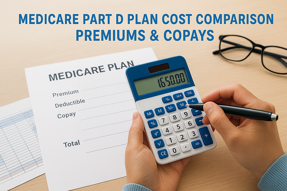 Medicare Part D Plan Cost Comparison: Premiums & Copays
