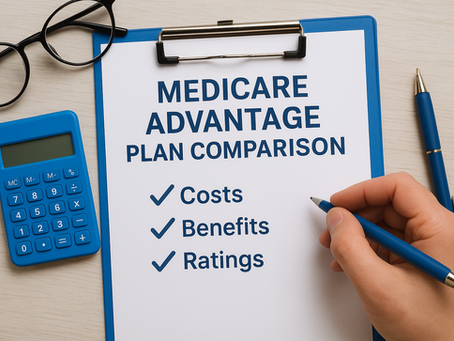 Medicare Advantage Plan Comparison: Costs, Benefits, Ratings