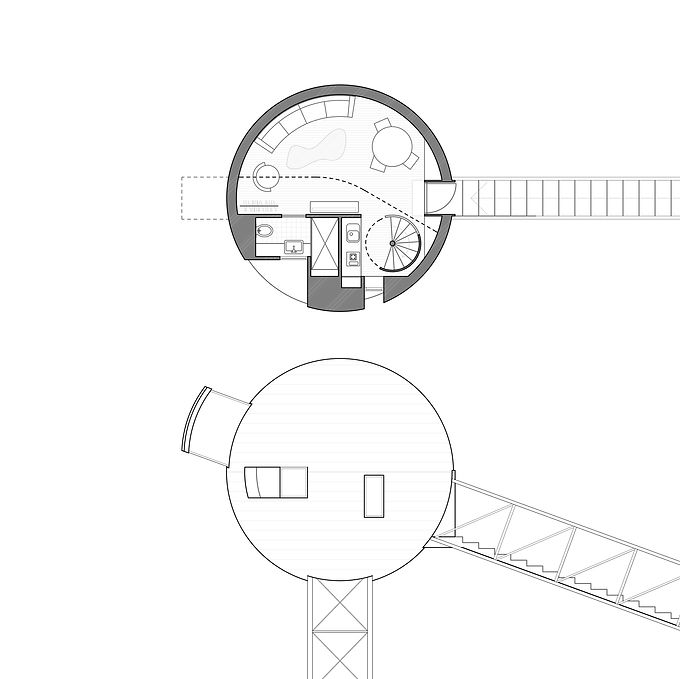 Anomaly Cabin 4 - Drawing