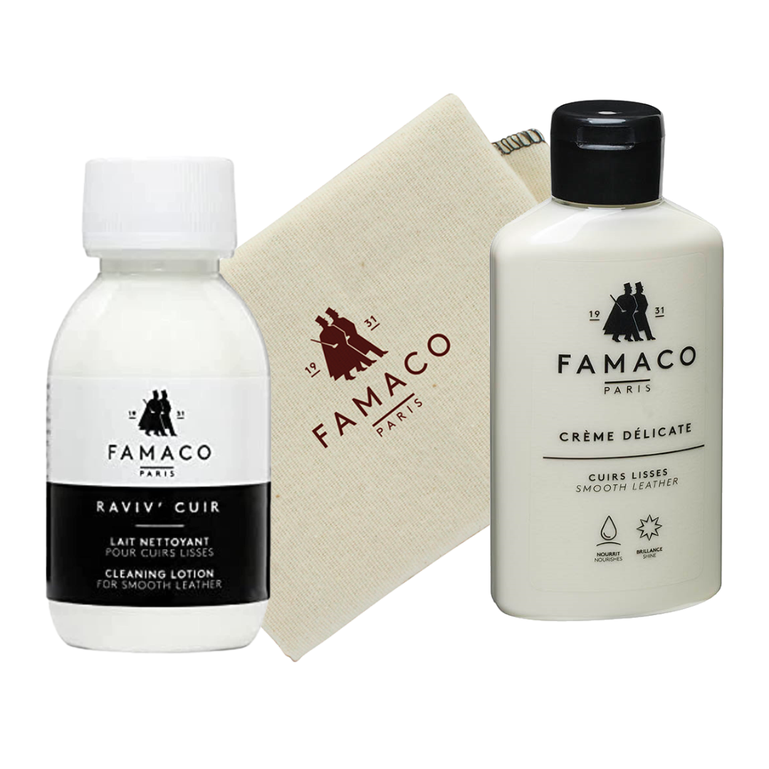 Lot produit d'entretien cuir