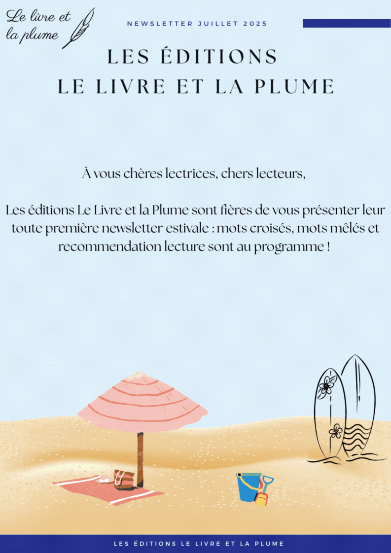 Newsletter les éditions Le Livre et la Plume.gif