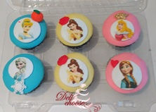 Cup cakes princesas 3