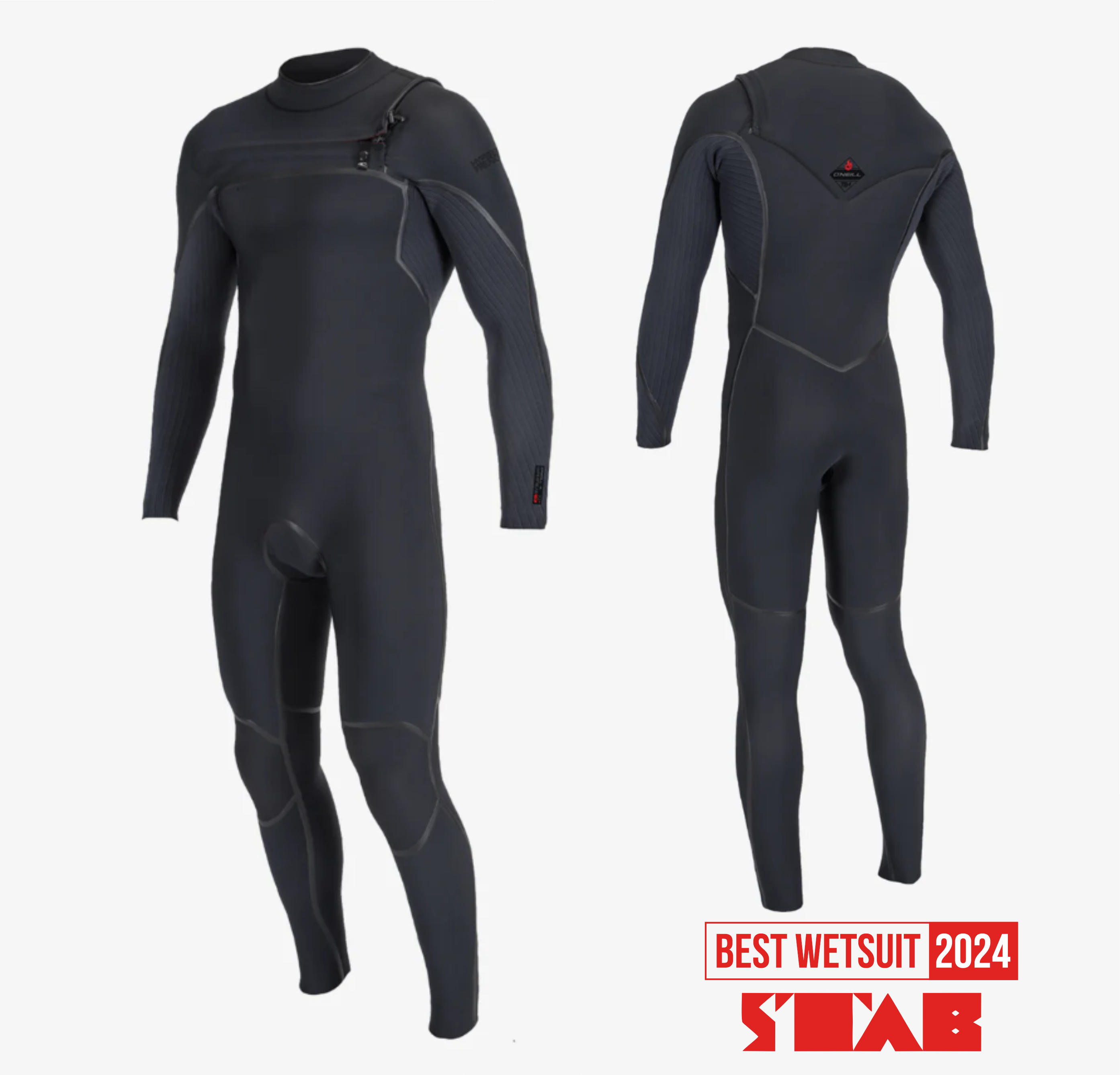 HYPERFREAK FIRE 3/2MM+ CHEST ZIP FULL WETSUIT O'NEILL