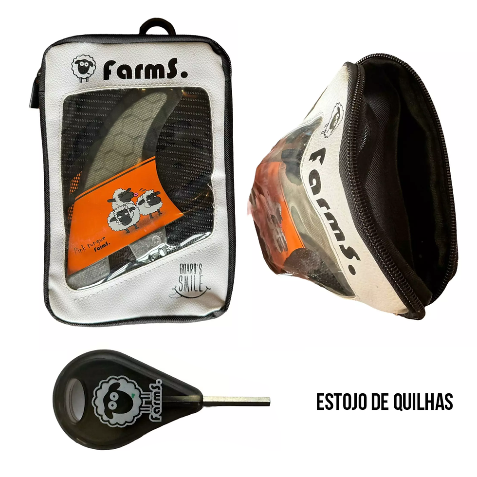 Miniatura: Quilha Farms Futures Br 1 Branco Preto Large Grande Honeycomb