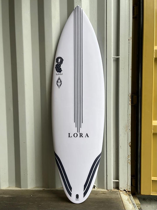 DELIRIUM 5'8” x 19.4” x 2.5” x 29L Lora Surfboards HLC | Lora Surf
