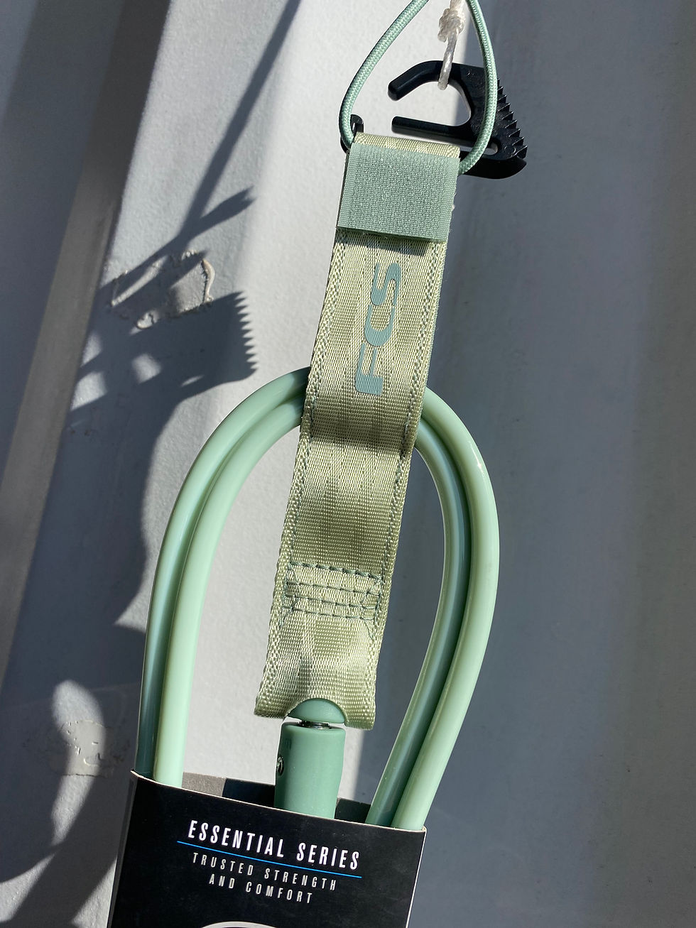 Miniatura: Leash Surf FCS All Round Essential 6ft 7mm Eco Green Verde