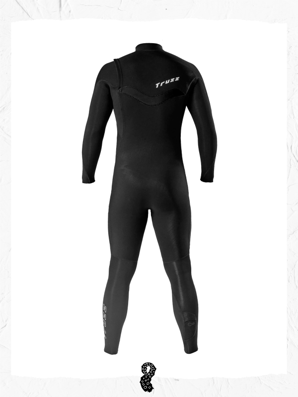 Miniatura: TRUZZ XCLASSIC 2.2MM MEN'S CHEST ZIP WETSUIT SHORT JOHN