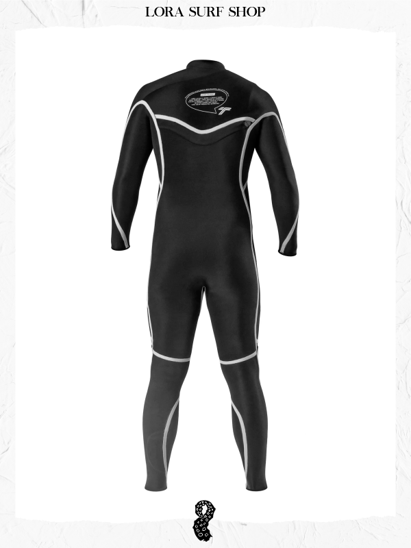 Miniatura: Long John Truzz Xclassic 3.2mm Chest Ziper Masculino Wetsuit