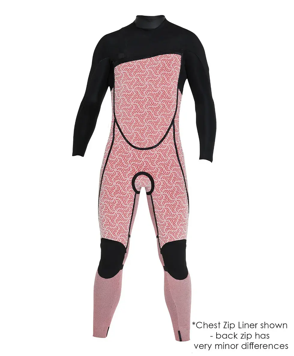 Miniatura: Long John O'Neill Defender 3/2mm Steamer Back Zip Wetsuit Roupa Borracha