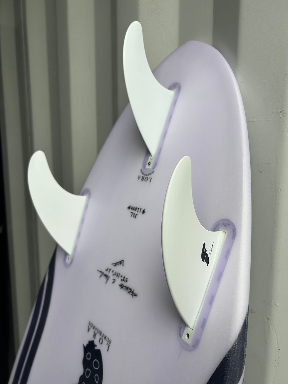 Miniatura: Quilhas Futures Fins AM 1 Thermotech Média Surf Tri Thruster