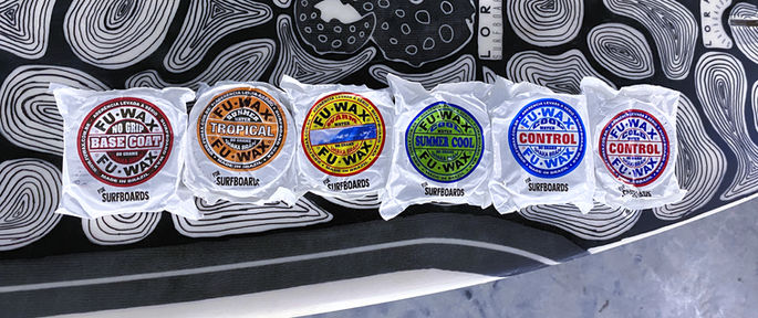 fu wax variedade parafina lora surf