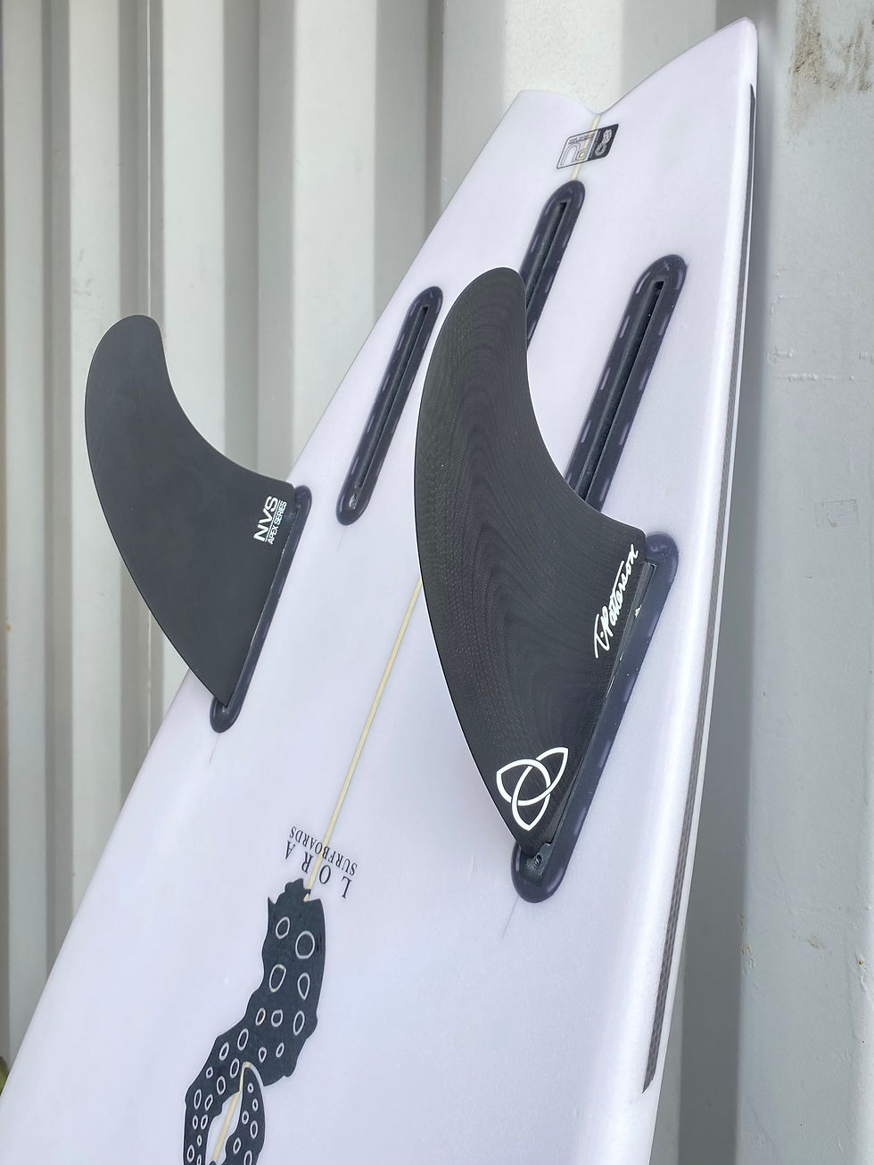 Miniatura: Quilha Timmy Patterson Twin Futures Bi Fin Naked Viking Surf TP 1 Apex