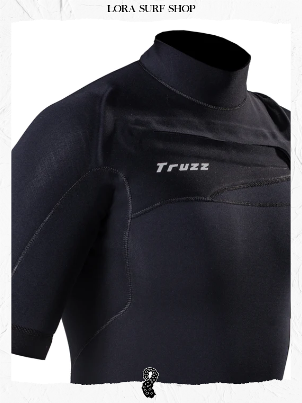 Miniatura: TRUZZ XCLASSIC 2.2MM MEN'S CHEST ZIP WETSUIT SHORT JOHN