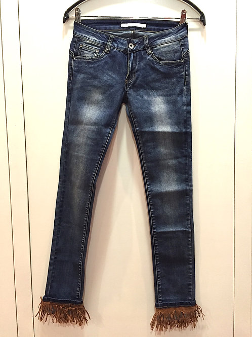 Pantalón Italiano PushUp Tejano Flecos | qpbybea