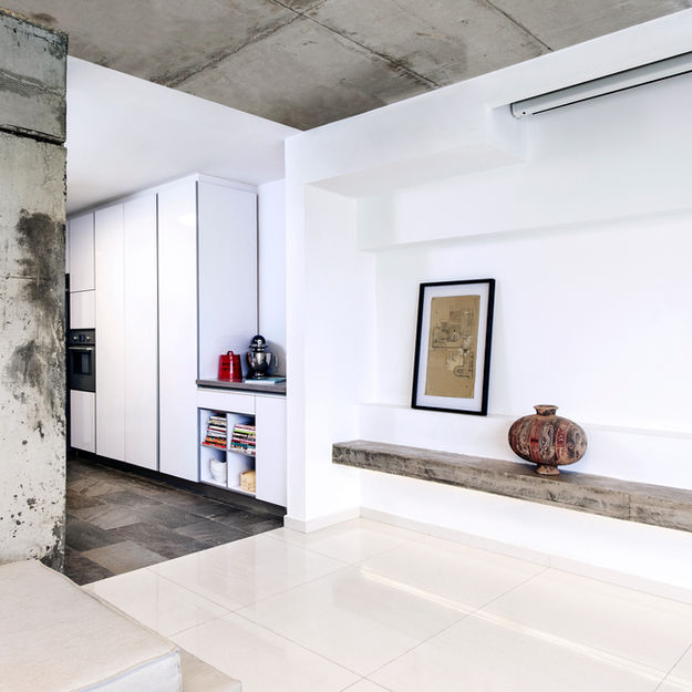 High-end apartment in Kensington with custom cabinetry and premium fixtures.