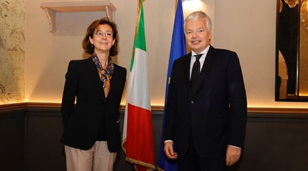 Giustizia: incontro Cartabia-Reynders