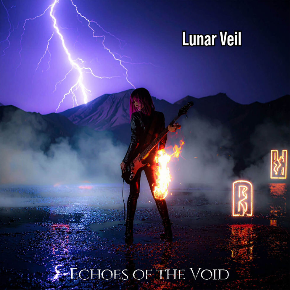 Modèle pochette d'album de rock par Ethereal Frequency Studio