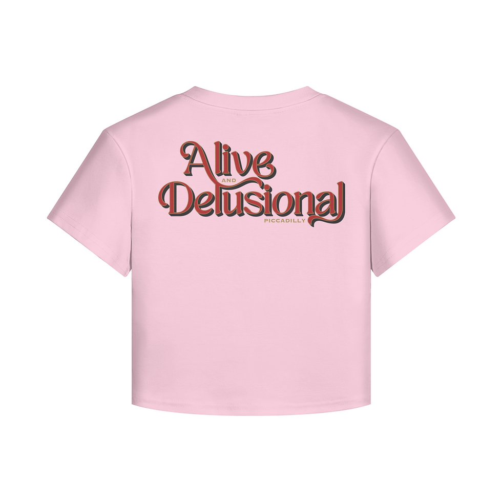 Thumbnail: I SMOKE A&D CROP T-SHIRT