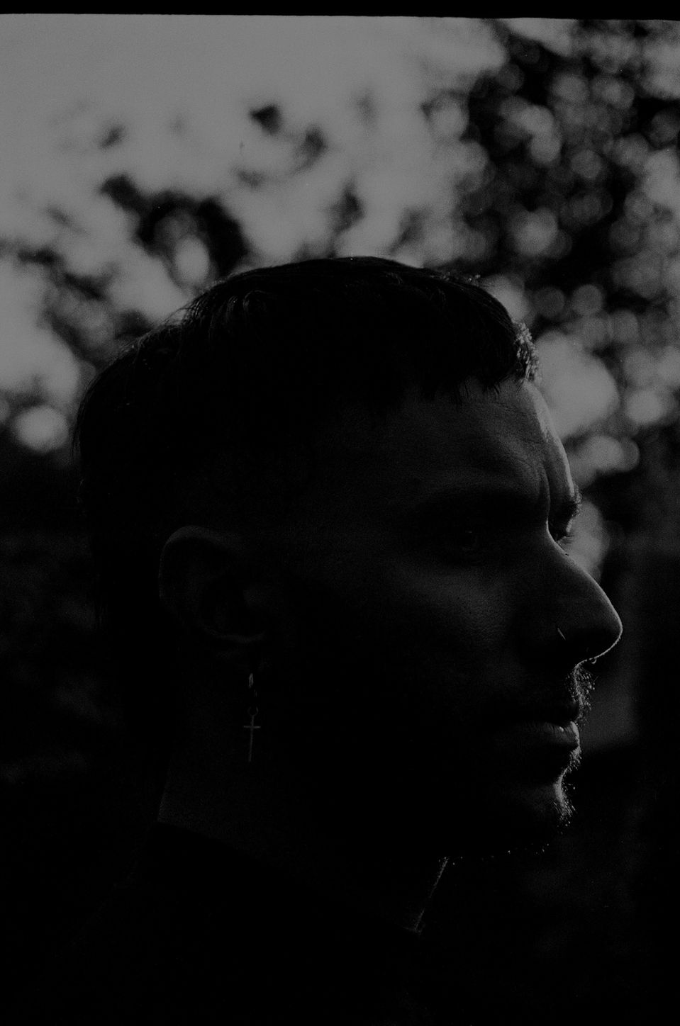 Thiago Herrera 35mm Black and White Portrait