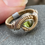 Thumbnail: Peridot Wire Wrapped Ring
