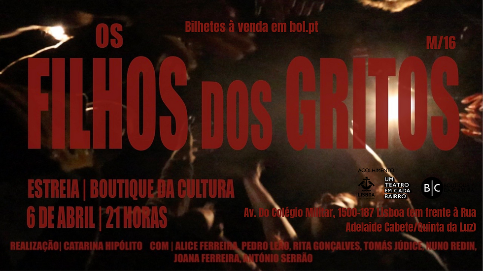 Os Filhos dos Gritos