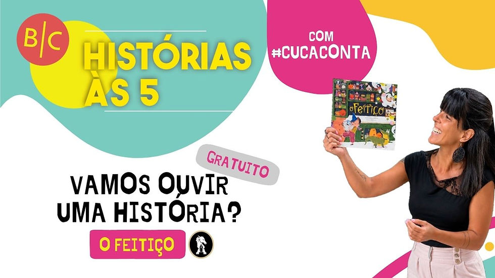 Histórias às 5 - com #CucaConta