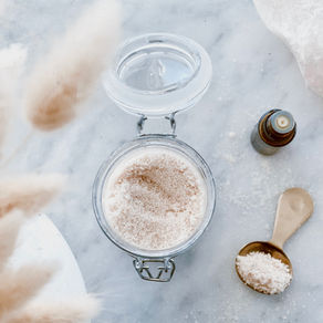 Oppløftende badesalt - DIY 