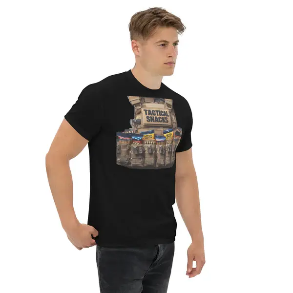 Thumbnail: Tactical Snacks Chest Rig Tee - Black