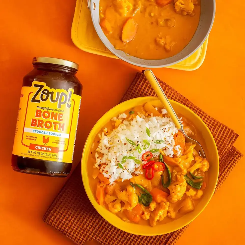 Thumbnail: Reduced Sodium Chicken Bone Broth