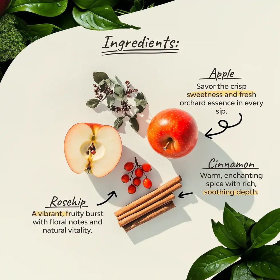 Thumbnail: Organic Apple, Cinnamon & Rosehip - 18 Tea Bags